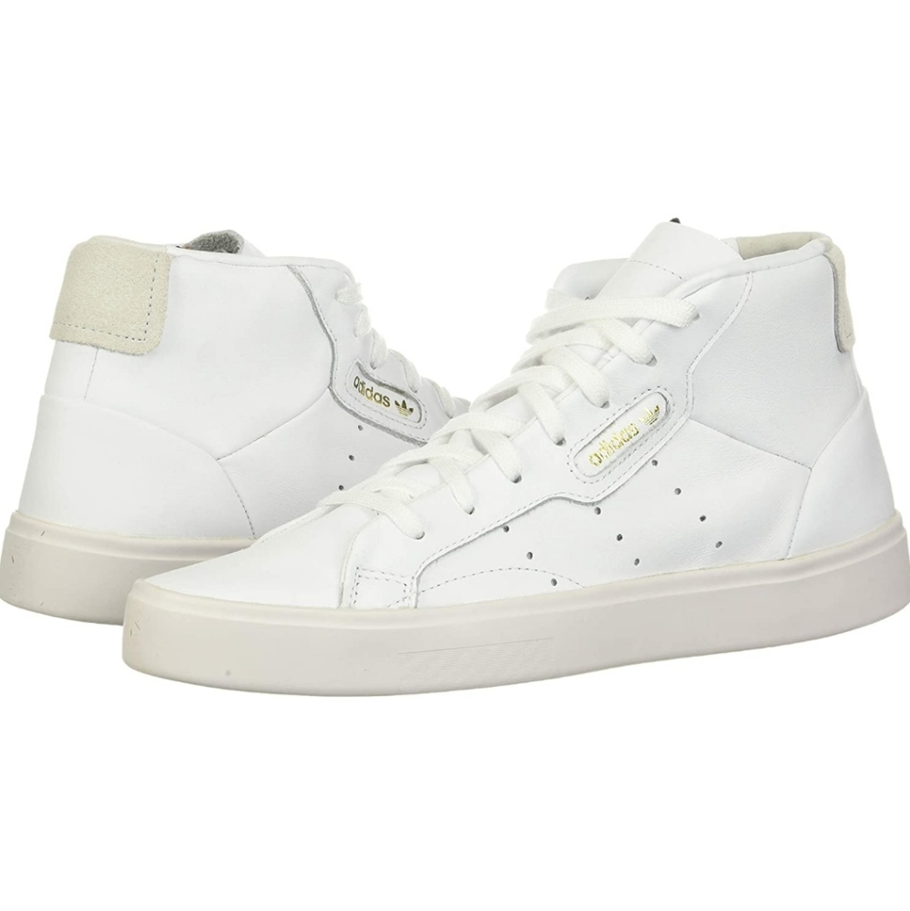 Adidas Sleek Mid white High top